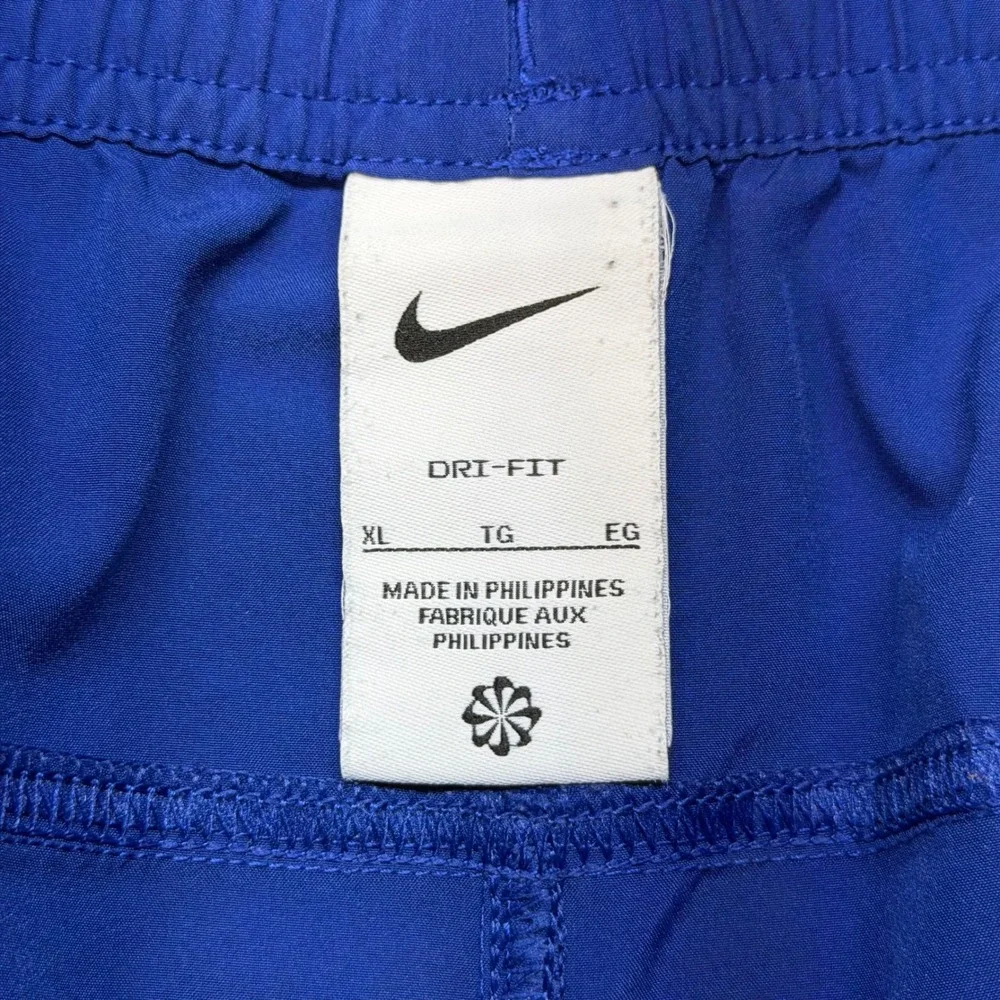 Nike Dri-FIT Mens Athletic Shorts XL Royal Blue Running Training 1282